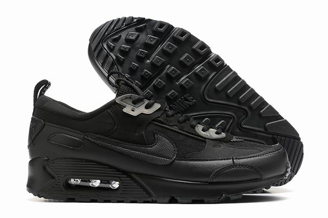 Nike Air Max 90 Futura Black Men's Women's Shoes-37 - Click Image to Close
